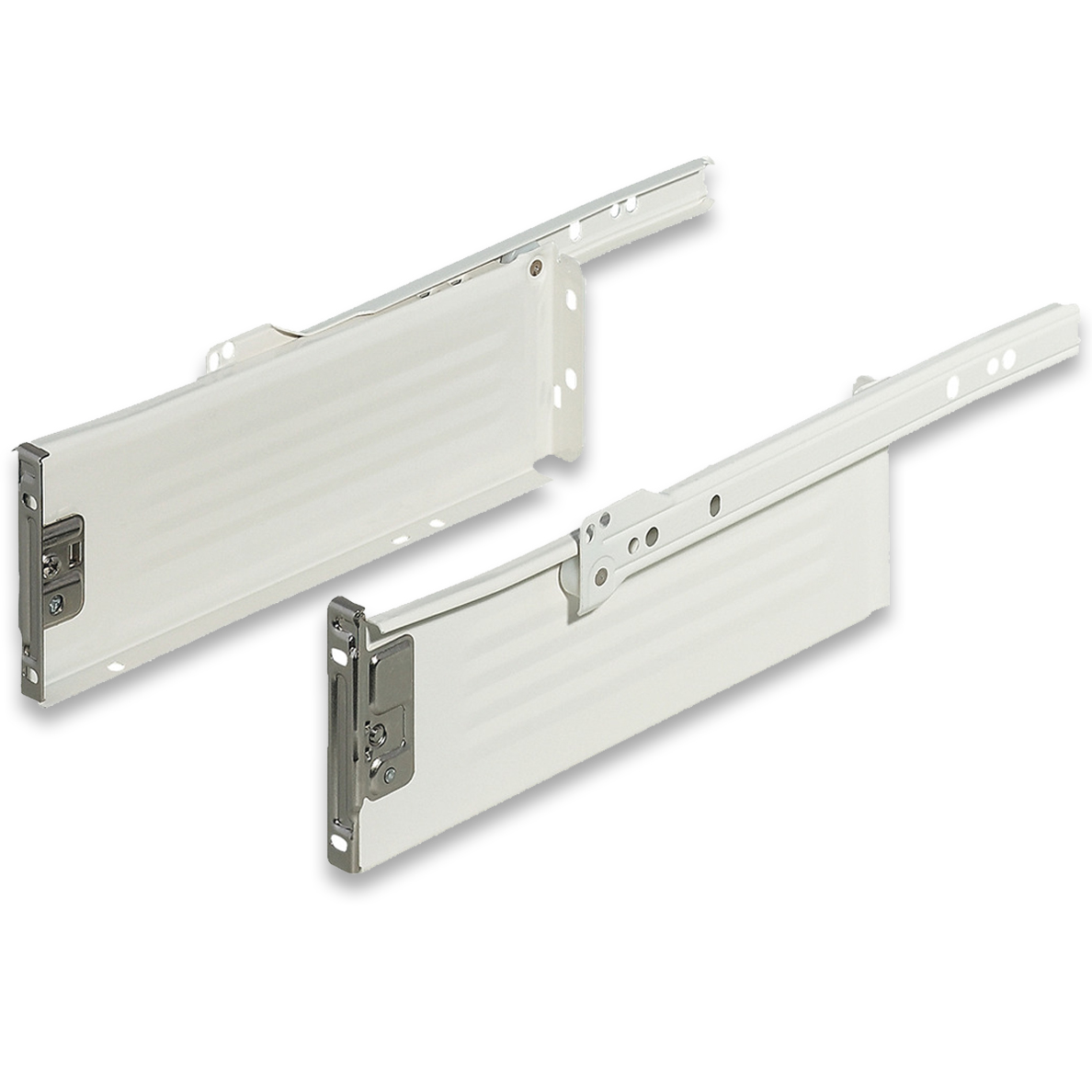 M Metabox 3/4 Extension Slide 3-5H X 14L-White M Metabox 3/4 Extension Slide 3-5H X 14L-White